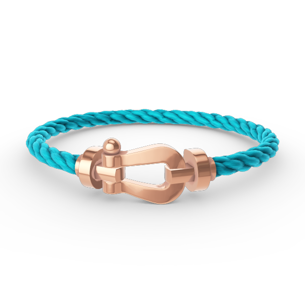 [⭐Mirelle]FORCE LARGE HORSESHOE NO DIAMOND BRACELET ROSE GOLD