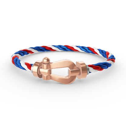 [⭐Mirelle]FORCE LARGE HORSESHOE NO DIAMOND BRACELET ROSE GOLD