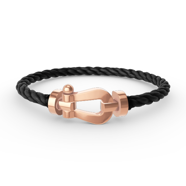 [⭐Mirelle]FORCE LARGE HORSESHOE NO DIAMOND BRACELET ROSE GOLD