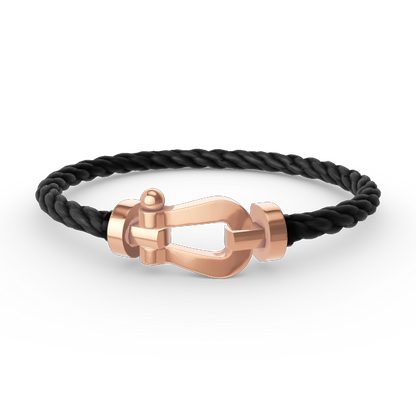 [⭐Mirelle]FORCE LARGE HORSESHOE NO DIAMOND BRACELET ROSE GOLD