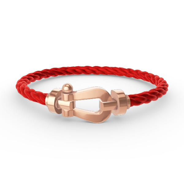 [⭐Mirelle]FORCE LARGE HORSESHOE NO DIAMOND BRACELET ROSE GOLD