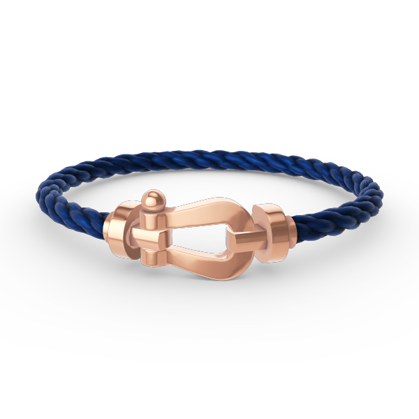 [⭐Mirelle]FORCE LARGE HORSESHOE NO DIAMOND BRACELET ROSE GOLD