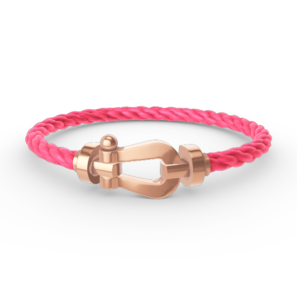 [⭐Mirelle]FORCE LARGE HORSESHOE NO DIAMOND BRACELET ROSE GOLD