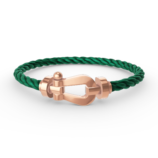 [⭐Mirelle]FORCE LARGE HORSESHOE NO DIAMOND BRACELET ROSE GOLD