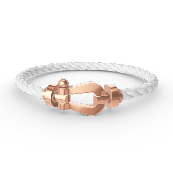 [⭐Mirelle]FORCE LARGE HORSESHOE NO DIAMOND BRACELET ROSE GOLD