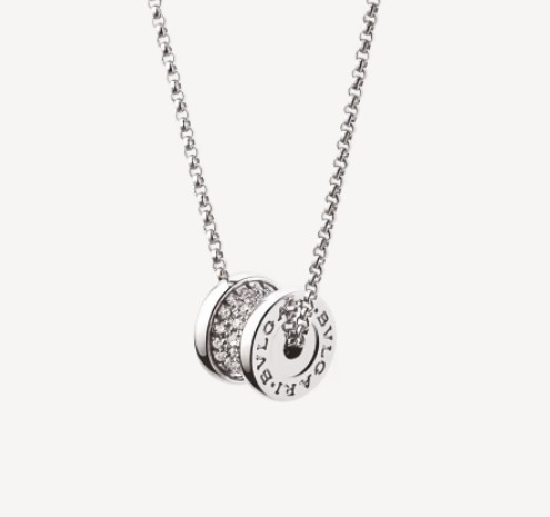 [⭐Mirelle]ZERO 1 SILVER DIAMOND NECKLACE