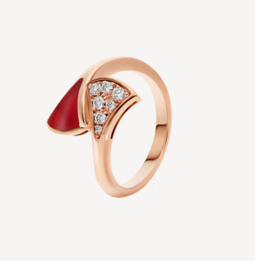 [⭐Mirelle]DREAM RING PINK GOLD DIAMOND