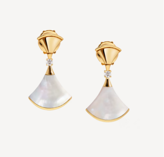 [⭐Mirelle]DREAM MOP 1 DIAMOND EARRINGS