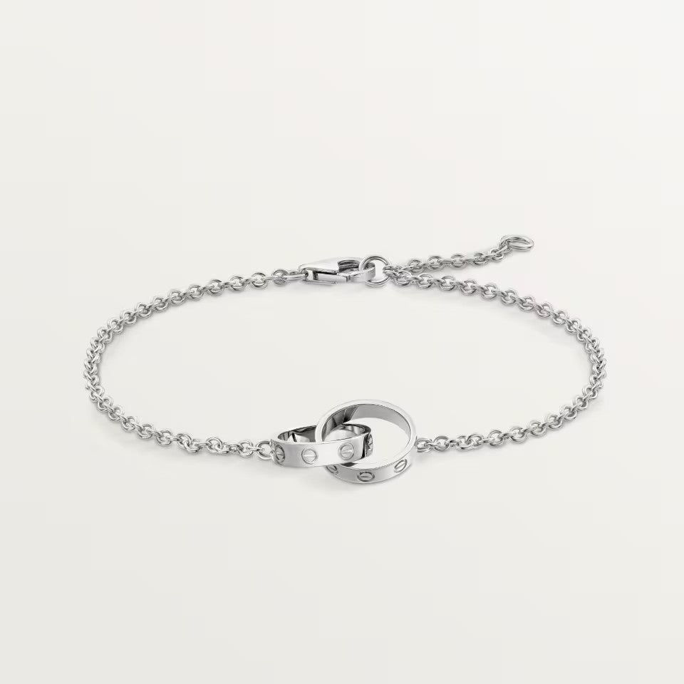 [⭐Mirelle]LOVE BRACELET DOUBLE RING