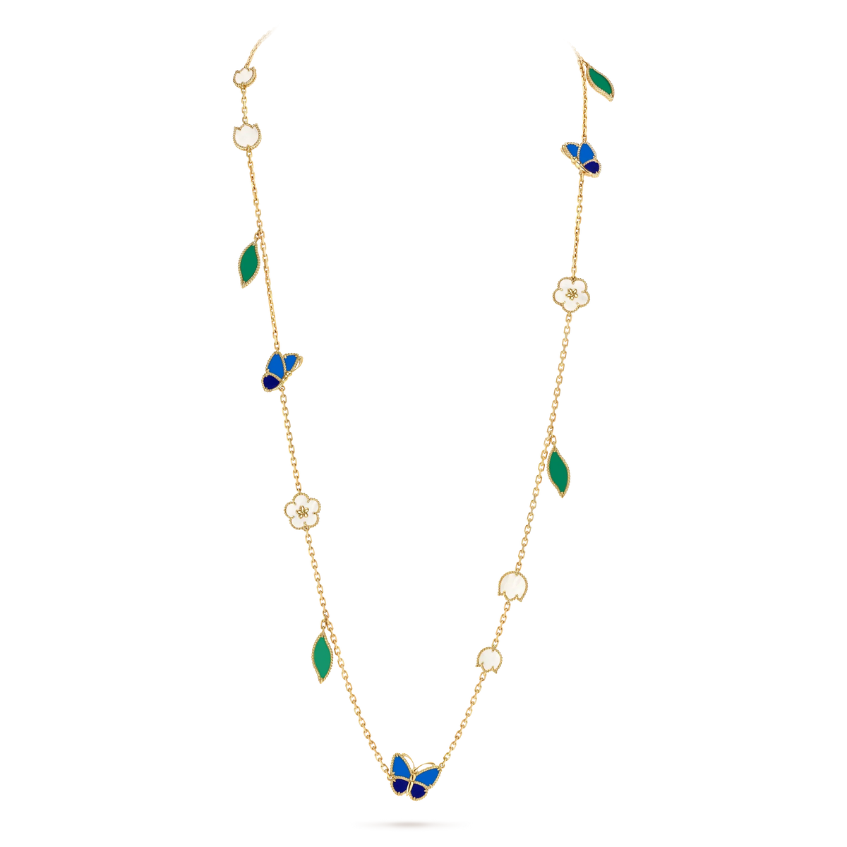 [⭐Mirelle] 26 NEW CLOVER 15 MOTIFS LUCKY NECKLACE