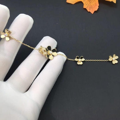 [⭐Mirelle]FRIVOLE GOLD 5 FLOWERS BRACELET