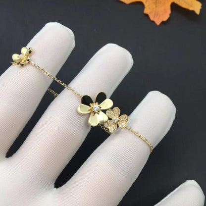 [⭐Mirelle]FRIVOLE GOLD 5 FLOWERS BRACELET