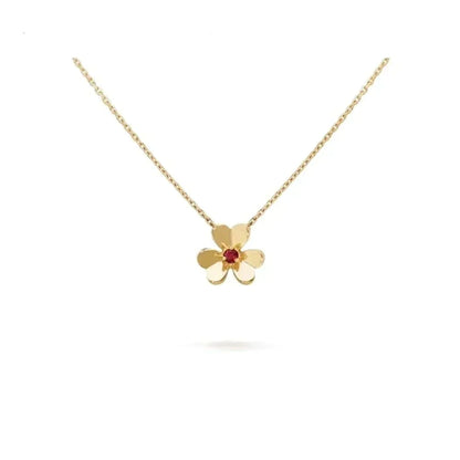 [⭐Mirelle]FRIVOLE GOLD FLOWER NECKLACE
