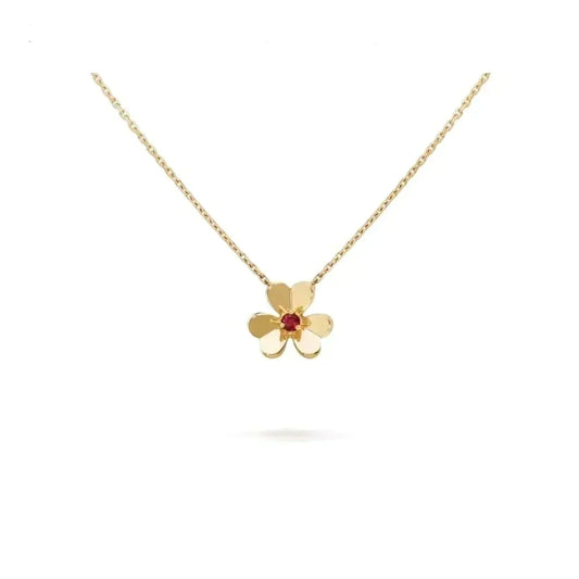 [⭐Mirelle]FRIVOLE GOLD FLOWER NECKLACE
