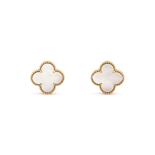 [⭐Mirelle]CLOVER MINI GOLD EARRINGS