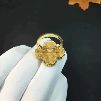 [⭐Mirelle]CLOVER MALACHITE RING