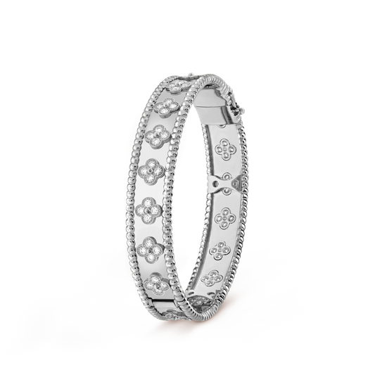 [⭐Mirelle]CLOVER BRACELET 8MM DIAMONDS