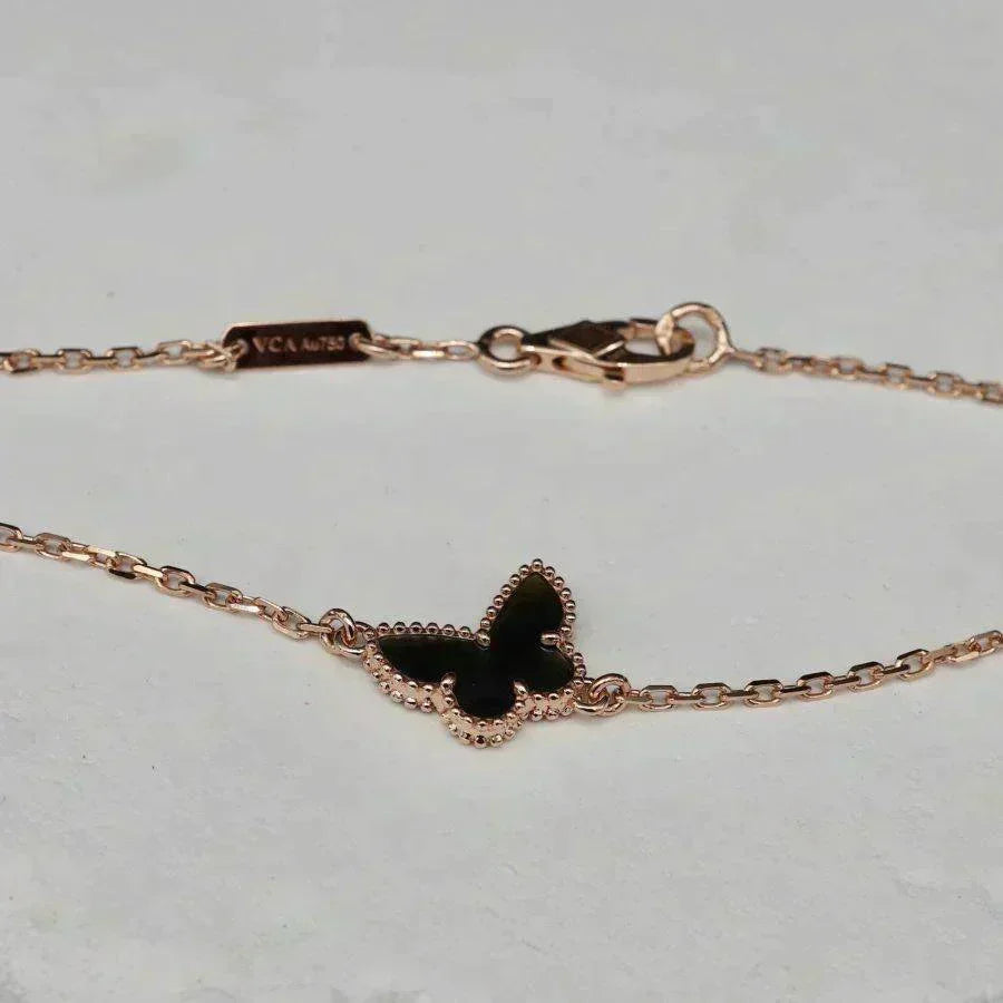 [⭐Mirelle]BUTTERFLY ONYX  BUTTERFLY BRACELET