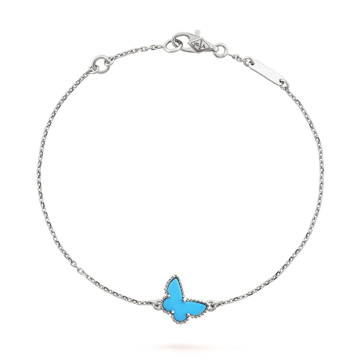 [⭐Mirelle]BUTTERFLY TURQUOISE BUTTERFLY BRACELET SILVER