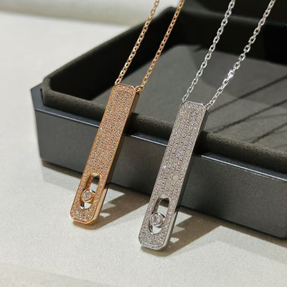 [⭐Mirelle]MY FIRST DIAMOND PAVED NECKLACE