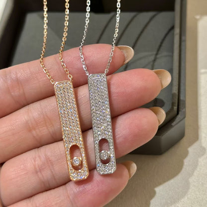 [⭐Mirelle]MY FIRST DIAMOND PAVED NECKLACE
