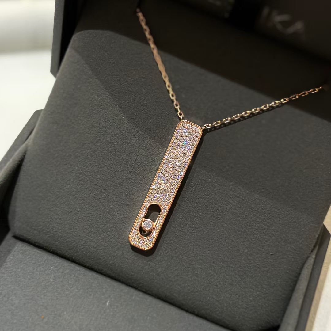 [⭐Mirelle]MY FIRST DIAMOND PAVED NECKLACE