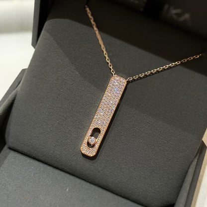 [⭐Mirelle]MY FIRST DIAMOND PAVED NECKLACE