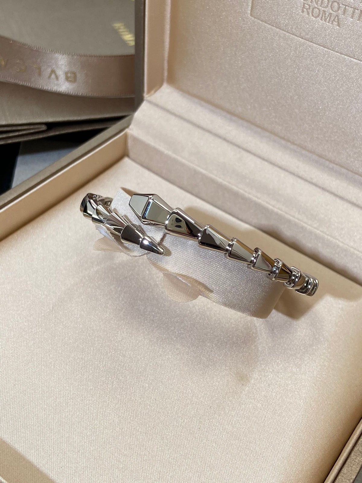 [⭐Mirelle]SERPENTI VIPER SILVER BRACELET
