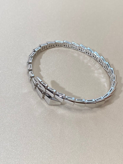 [⭐Mirelle]SERPENTI VIPER SILVER BRACELET