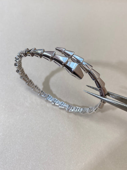[⭐Mirelle]SERPENTI VIPER SILVER BRACELET