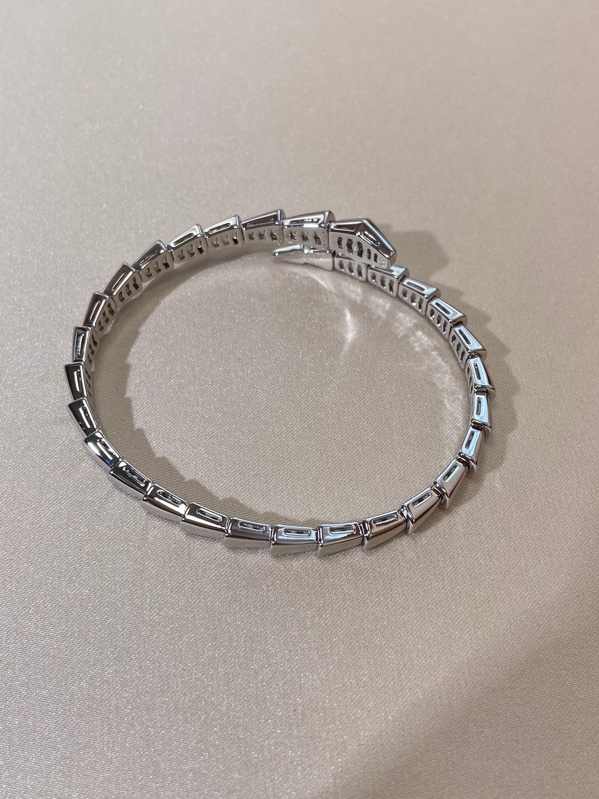 [⭐Mirelle]SERPENTI VIPER SILVER BRACELET