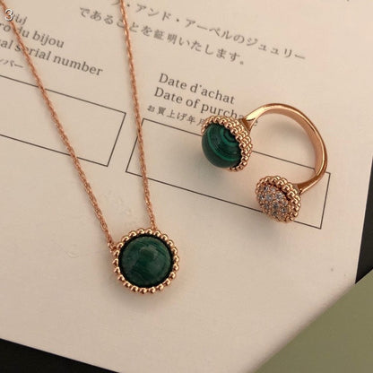 [⭐Mirelle]PERLEE COULEURS DIAMOND ROSE GOLD BETWEEN THE FINGER RING