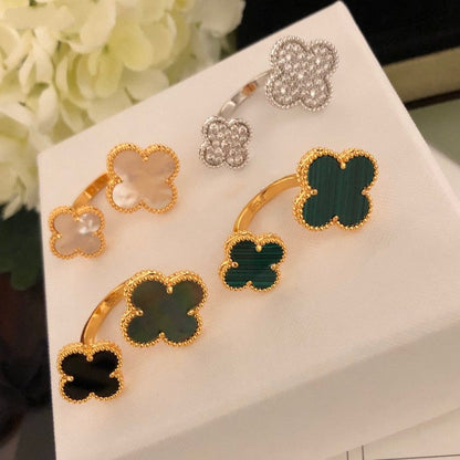 [⭐Mirelle]CLOVER BETWEEN THE FINGER RING