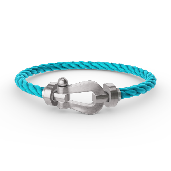 [⭐Mirelle]FORCE LARGE HORSESHOE NO DIAMOND BRACELET SILVER