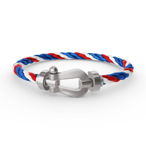 [⭐Mirelle]FORCE LARGE HORSESHOE NO DIAMOND BRACELET SILVER