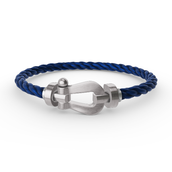 [⭐Mirelle]FORCE LARGE HORSESHOE NO DIAMOND BRACELET SILVER