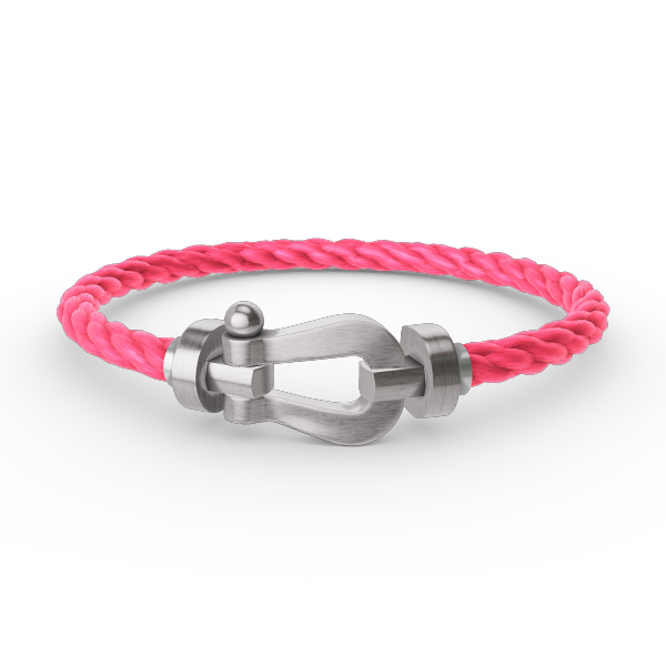 [⭐Mirelle]FORCE LARGE HORSESHOE NO DIAMOND BRACELET SILVER