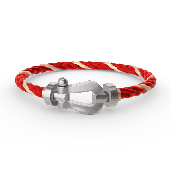[⭐Mirelle]FORCE LARGE HORSESHOE NO DIAMOND BRACELET SILVER