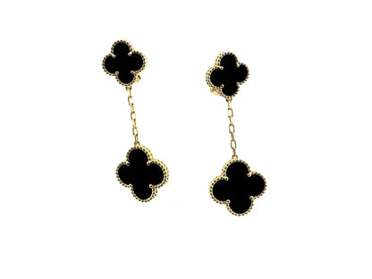 [⭐Mirelle]CLOVER 2 MOTIFS  EARRINGS (MULTIPLE CHOICESC