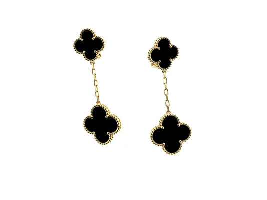 [⭐Mirelle]CLOVER 2 MOTIFS  EARRINGS (MULTIPLE CHOICESC