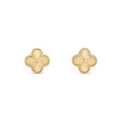 [⭐Mirelle]CLOVER MEDIUM 1 MOTIFS LASER EARRINGS