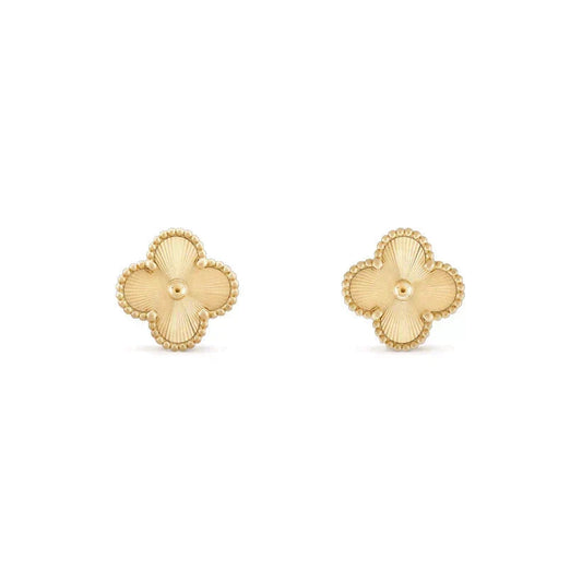 [⭐Mirelle]CLOVER MEDIUM 1 MOTIFS LASER EARRINGS