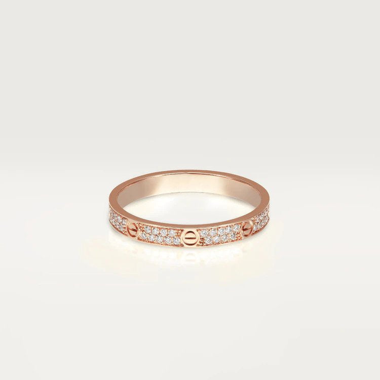 [⭐Mirelle]LOVE RING 2.65MM DIAMOND