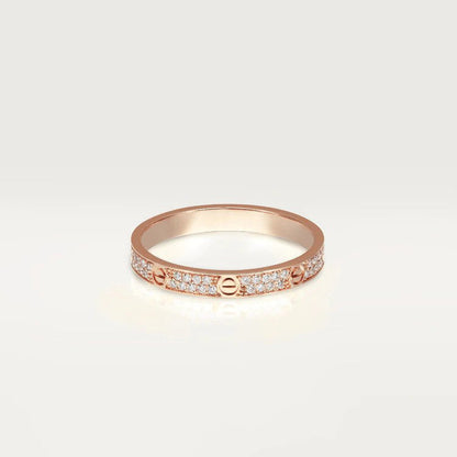[⭐Mirelle]LOVE RING 2.65MM DIAMOND