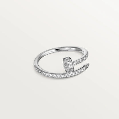 [⭐Mirelle]JUSTE RING 1.8MM SILVER DIAMONDS